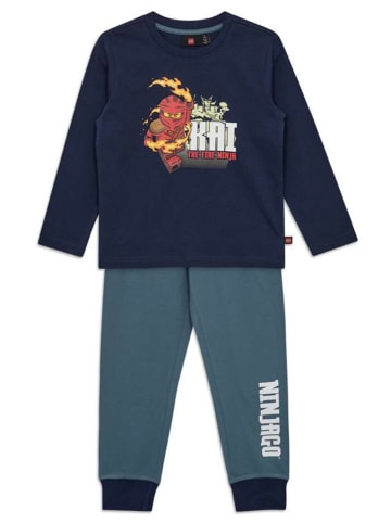 Pyjama in Dunkelblau
