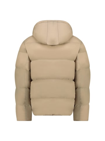 Doorgestikte jas "Ancelo" beige