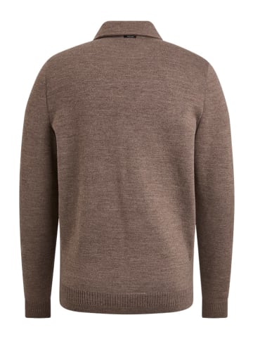 Cardigan in Hellbraun