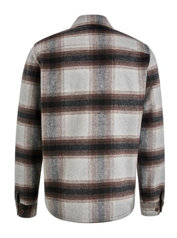 Blouse grijs/bruin