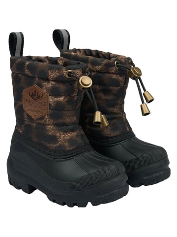 Winterboots bruin/zwart