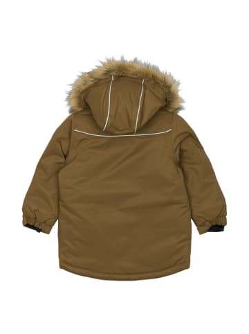 Parka w kolorze jasnobrązowym