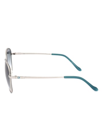 Damen-Sonnenbrille in Gold/ Grau