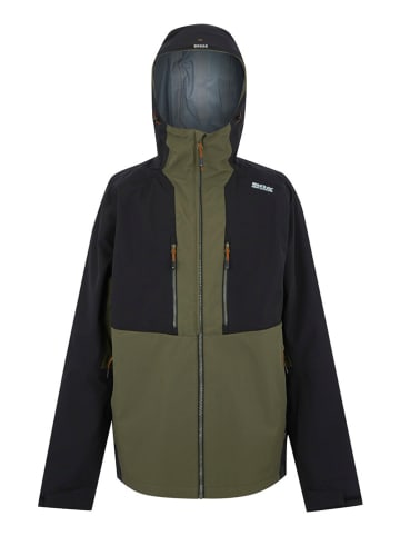 3in1-Funktionsjacke "Sacramento" in Khaki/ Schwarz