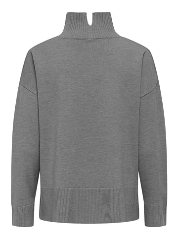 Sweter w kolorze szarym