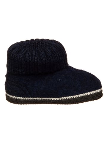 Pantoffels "Kauns" donkerblauw