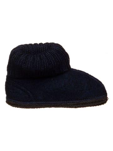 Pantoffels "Kauns" donkerblauw