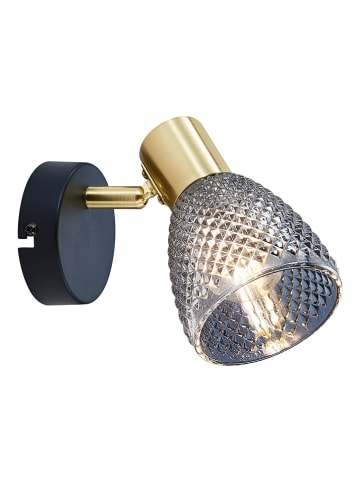 Lampa ścienna "Lindita" w kolorze szarym - wys. 87 cm