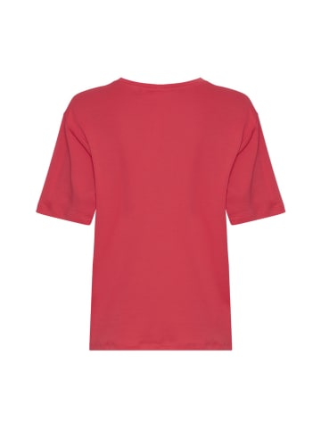 Shirt "Melea" koraalrood