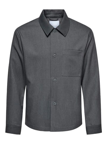 Hemdjacke "Miro" in Dunkelgrau
