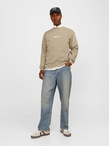 Sweatshirt in Beige