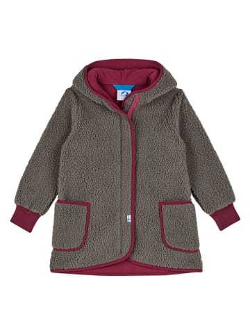 Fleece vest "Lammu" bruin
