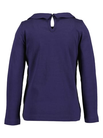 Longsleeve in Dunkelblau