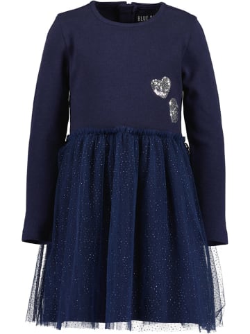 Kleid in Dunkelblau