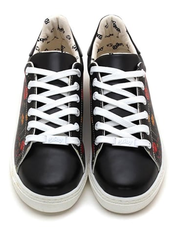Sneakersy w kolorze czarnym ze wzorem