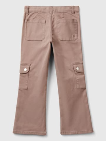 Cargohose in Taupe