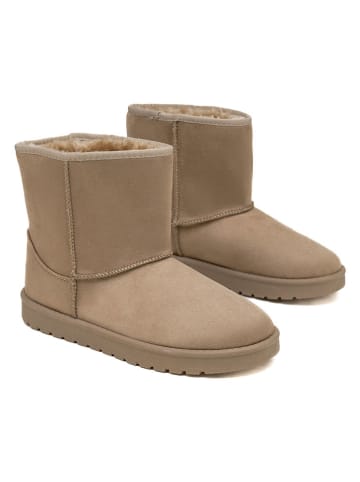Winterboots in Hellbraun