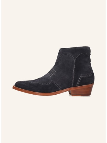 Leder-Boots "Shyla 3" in Dunkelblau