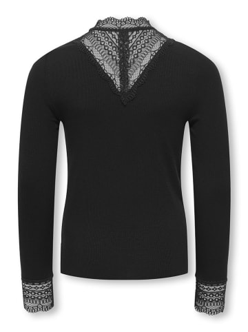 Longsleeve "Tilde" in Schwarz