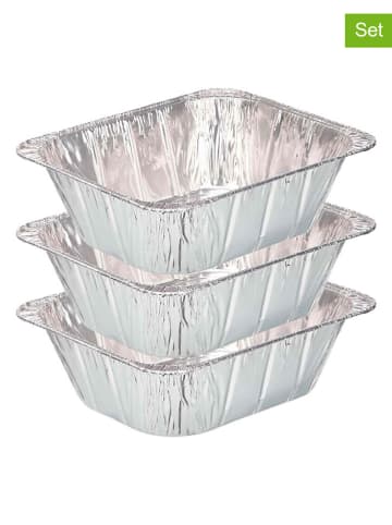 3er-Set: Aluminium-Heißluftfritteusenformen - (L)32 x (B)26 cm