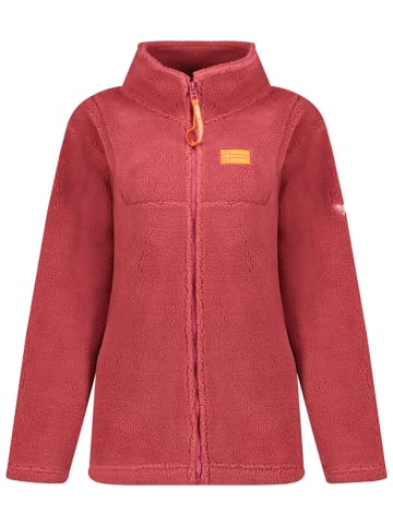 Fleece vest "Udolce" fuchsia