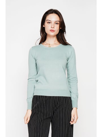 Sweter w kolorze miętowym