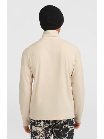Fleece vest beige