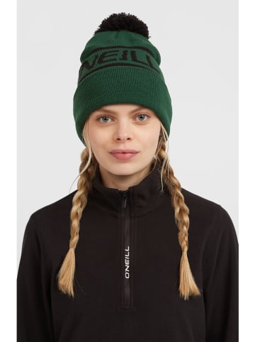 Beanie "Powder" in Grün/ Schwarz
