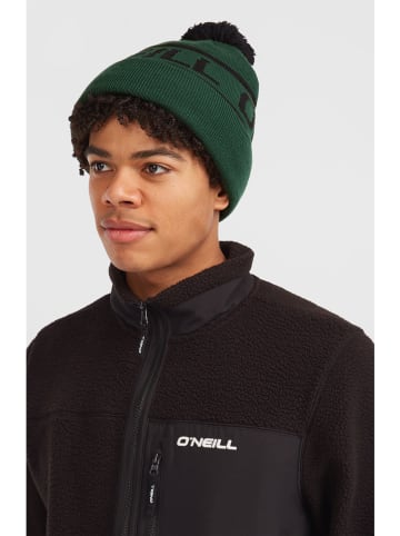 Czapka beanie "Powder" w kolorze zielono-czarnym
