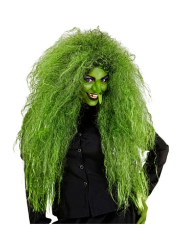 Peruka "Witch" w kolorze zielonym