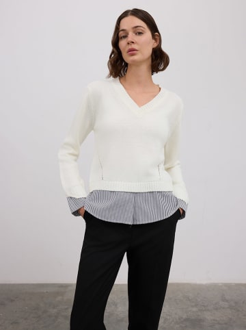 Pullover in Creme