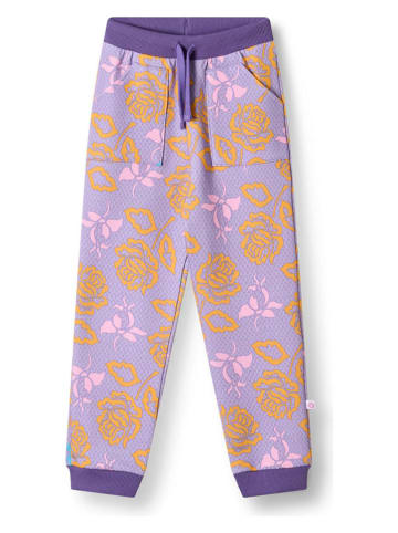 Sweatbroek "Rozen" paars