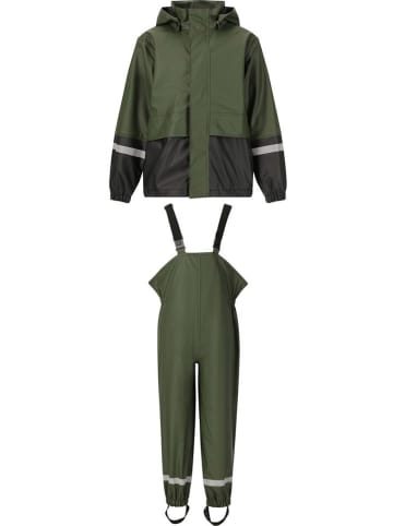 2tlg. Regenoutfit "Simba" in Khaki