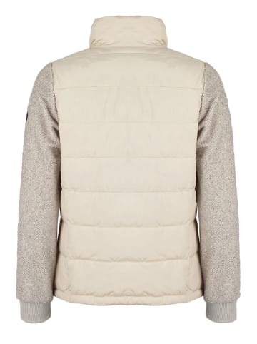 Hybridjacke in Beige