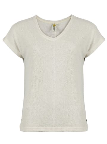 Gebreid shirt crème