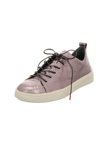 Leren sneakers beige