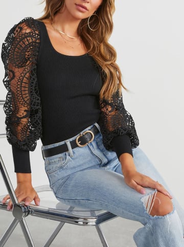 Blouse zwart