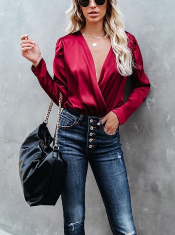 Bluse in Rot