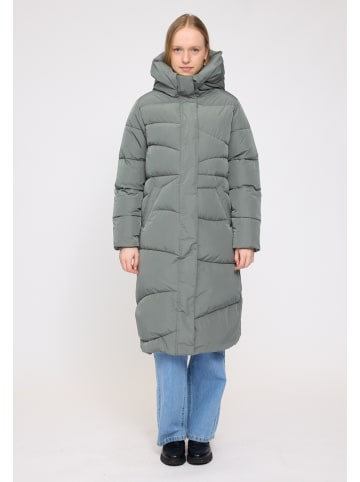 Wintermantel groen