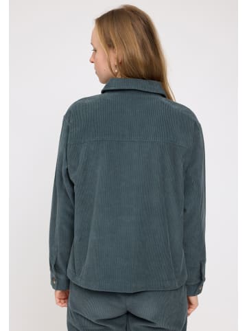 Corduroyblouse groen