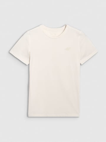 Trainingsshirt in Creme