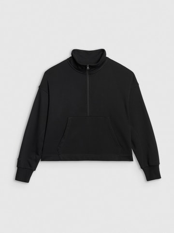 Sweatshirt in Schwarz