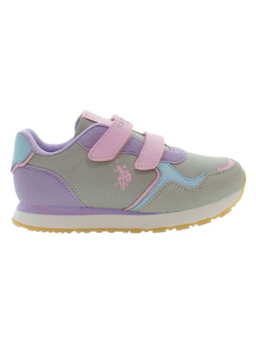 Sneakers paars/lichtroze/lichtblauw