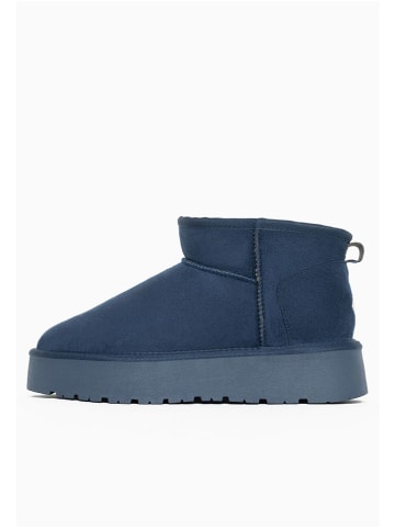 Winterboots "Miley" donkerblauw
