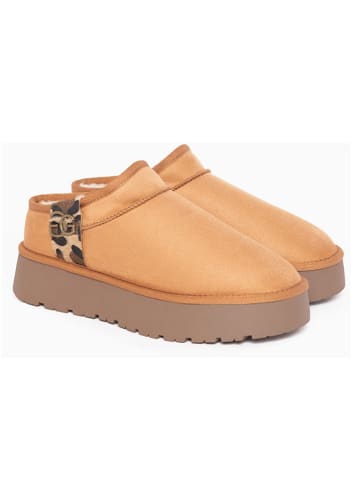 Ankle-Boots "Idila" in Hellbraun