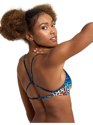 Biustonosz bikini w kolorze niebieskim