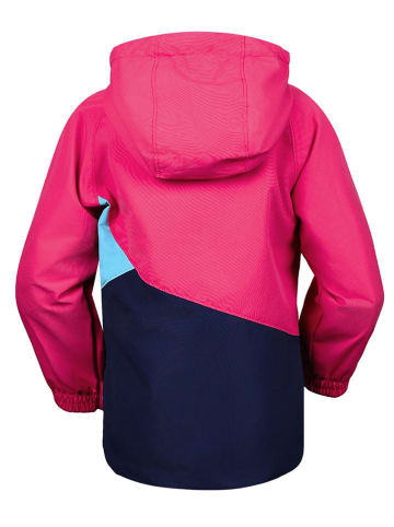 Regenjacke "Hazel" in Pink/ Dunkelblau