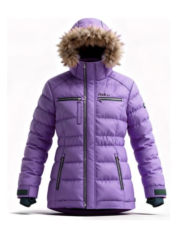 Winterparka paars