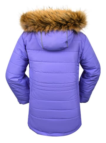 Parka zimowa w kolorze fioletowym