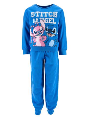 2tlg. Trainingsanzug "Lilo & Stitch" in Blau